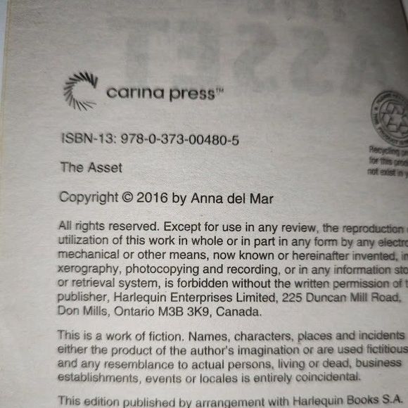 The Asset (A Wounded Warrior Novel) - Mass Market Paperback - GOOD - Picture 4 of 6